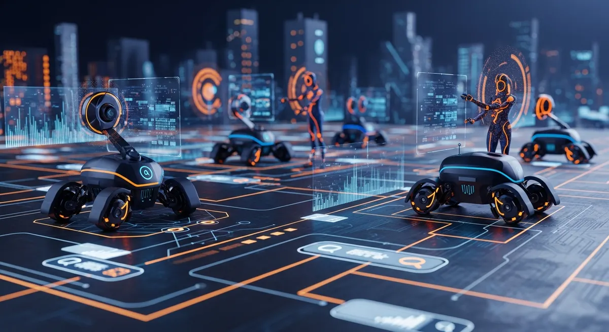 Agentic AI system autonomously browsing and evaluating business websites for user queries